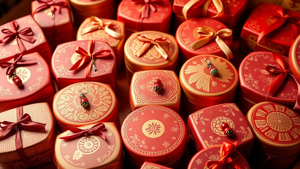 homemade mooncake gift boxes