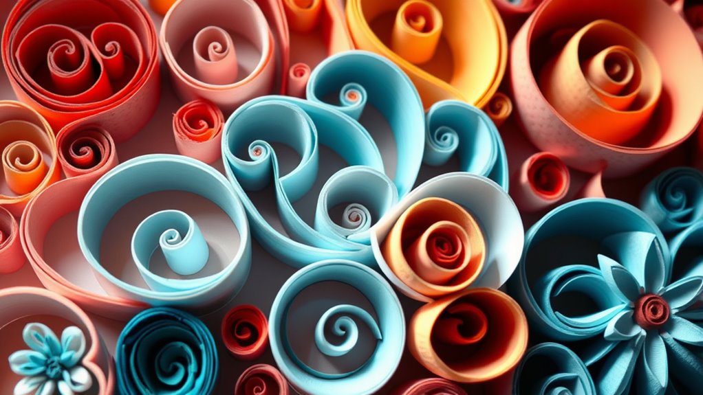 layered dimensional paper art