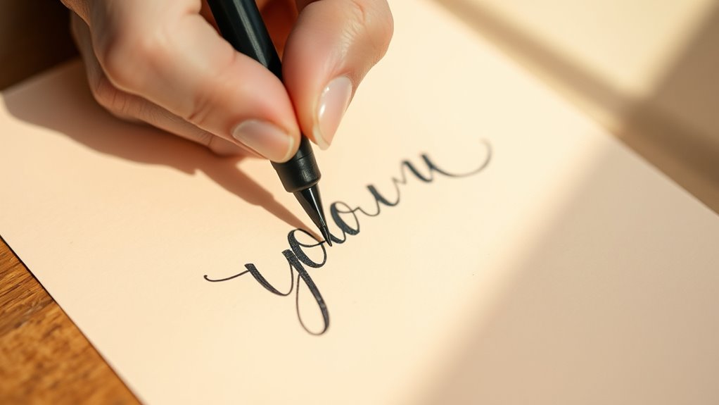 mastering faux calligraphy techniques