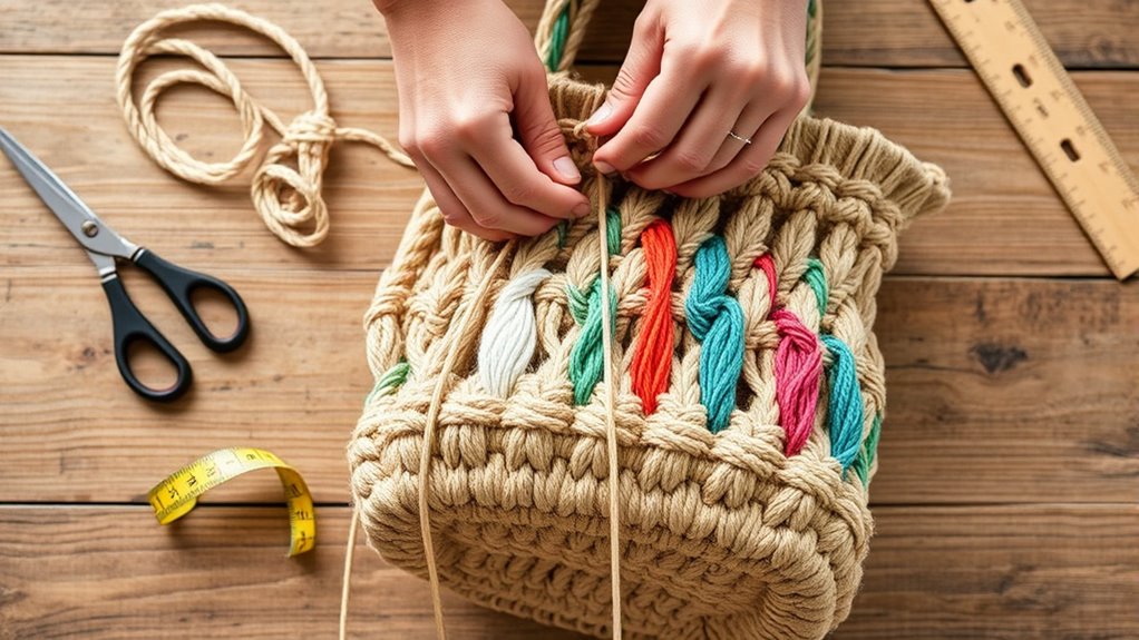 measure cut organize finish