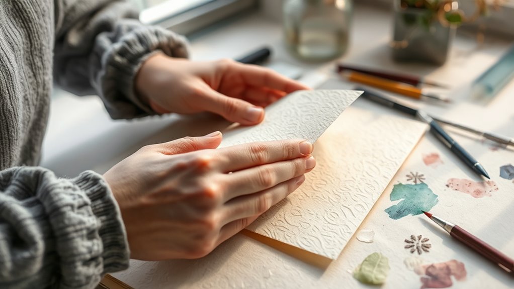 mindful journaling and crafts