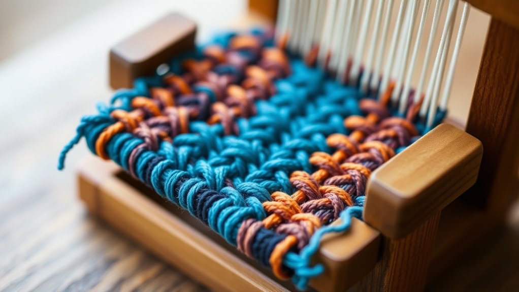 mini loom coaster making
