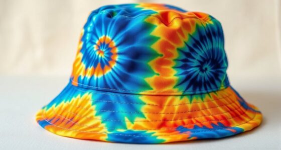 no sew tie dye hat