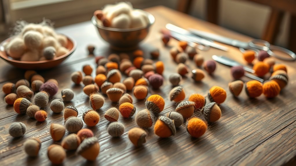 organize materials and workspace