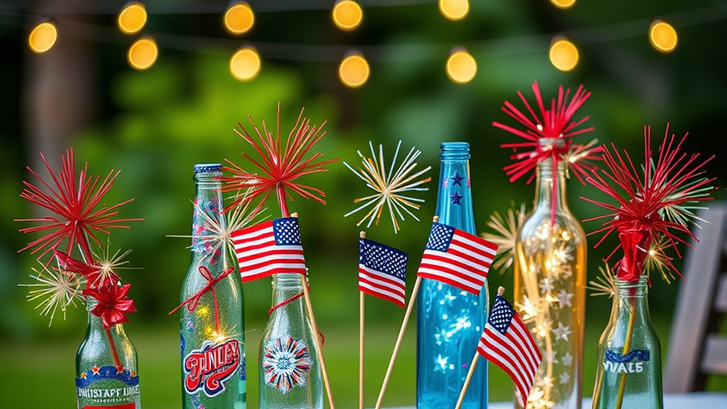 patriotic d cor enhances celebration