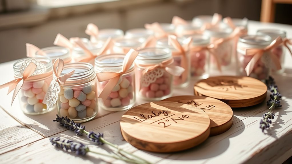 personalized diy wedding favors