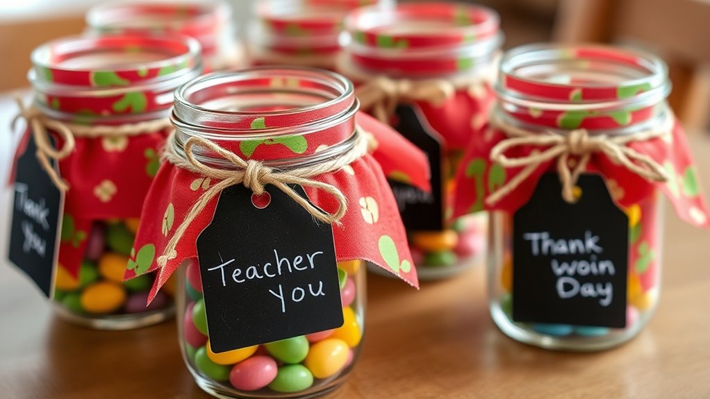 personalized mason jar gifts