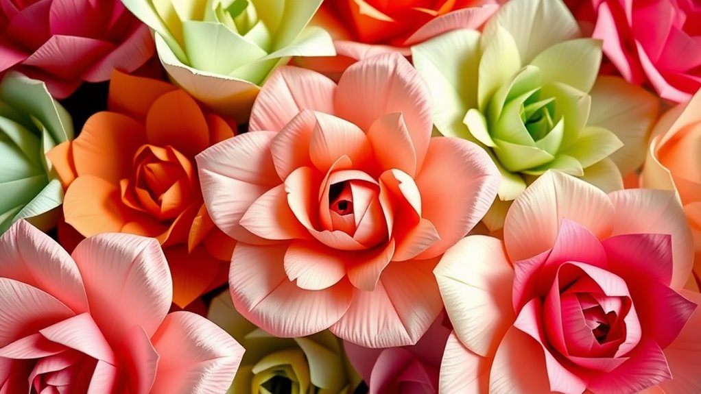 precise folds create depth