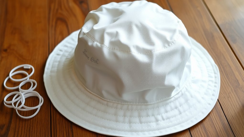 prepare hat for dyeing