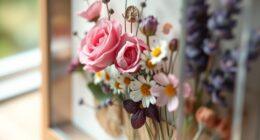 pressed flowers in art