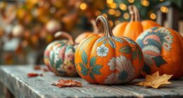 pumpkin decoupage craft celebration