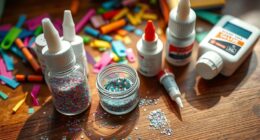 select appropriate craft adhesives