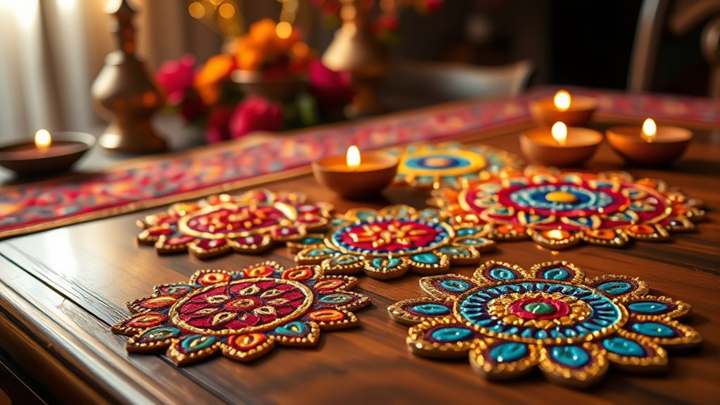 sparkling decor for diwali