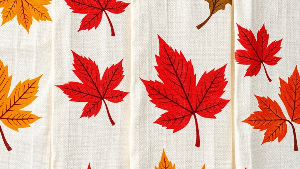 stamp autumn leaf designs