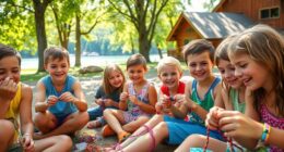 summer camp friendship bracelets