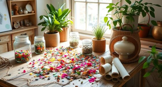 sustainable zero waste crafting