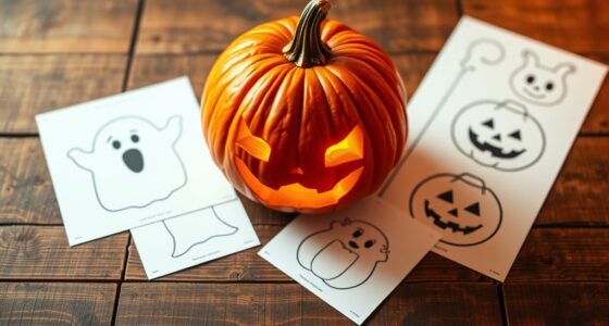 beginner pumpkin carving templates