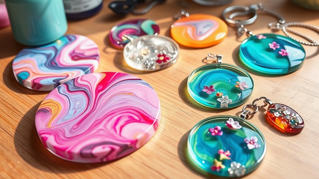 beginner resin craft projects