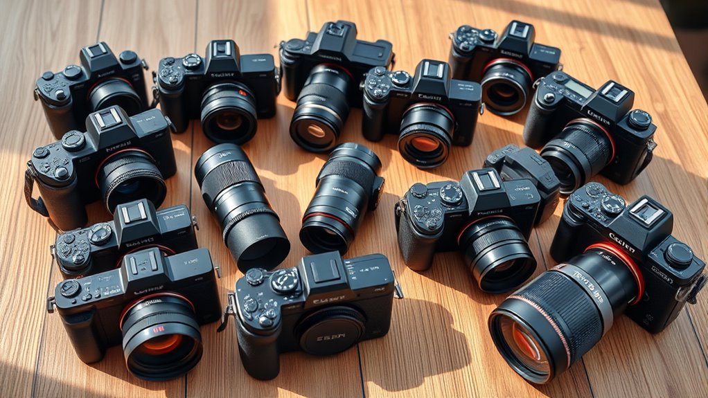 camera selection for creators