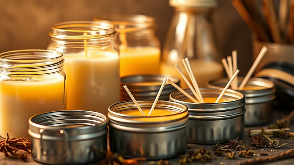 candle materials and fragrances