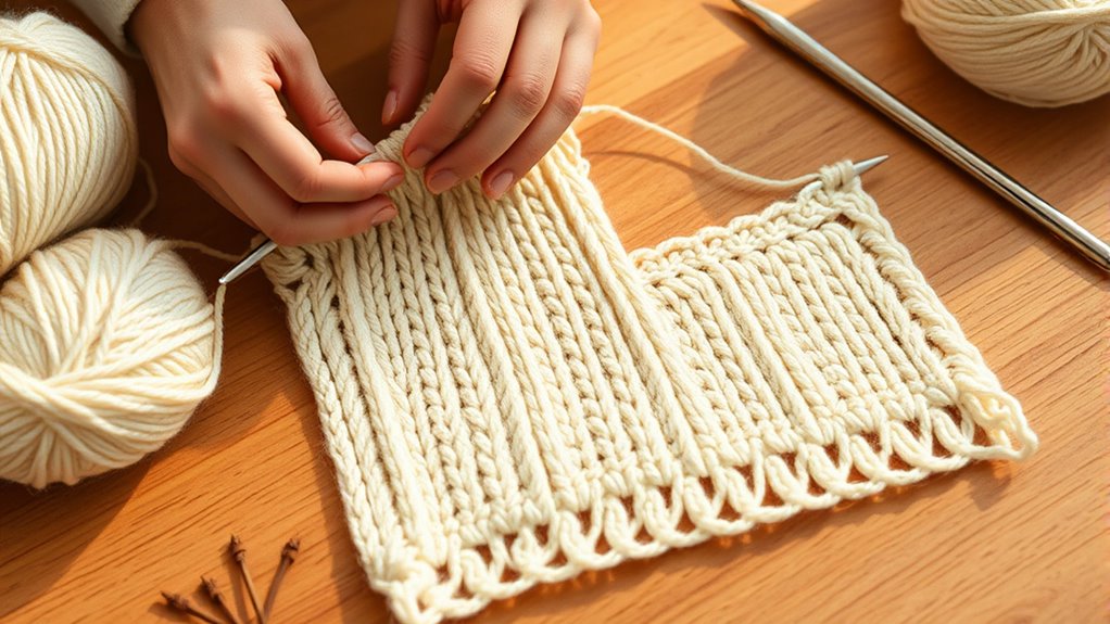 choose yarn cast on skill
