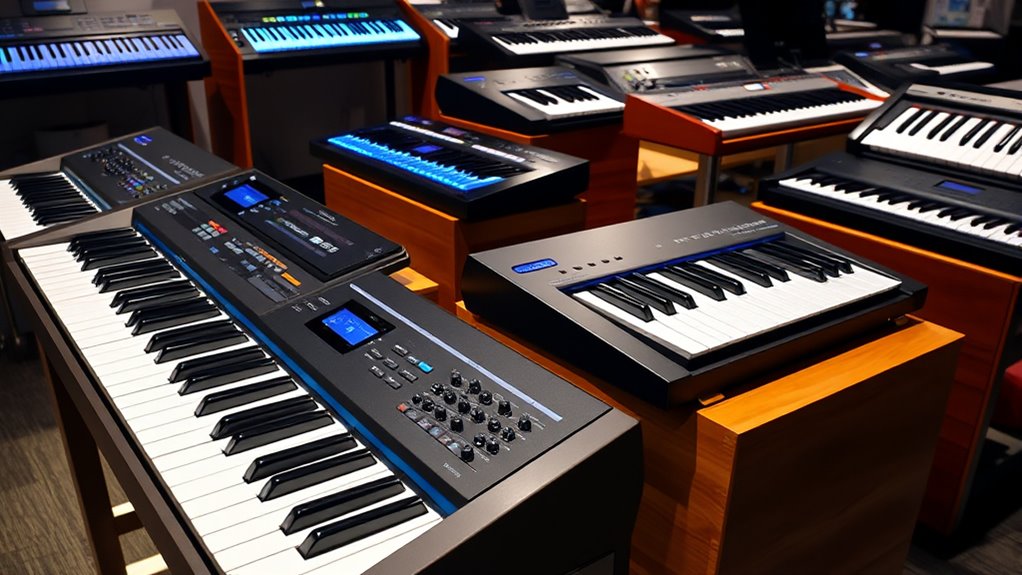 choosing realistic versatile digital pianos