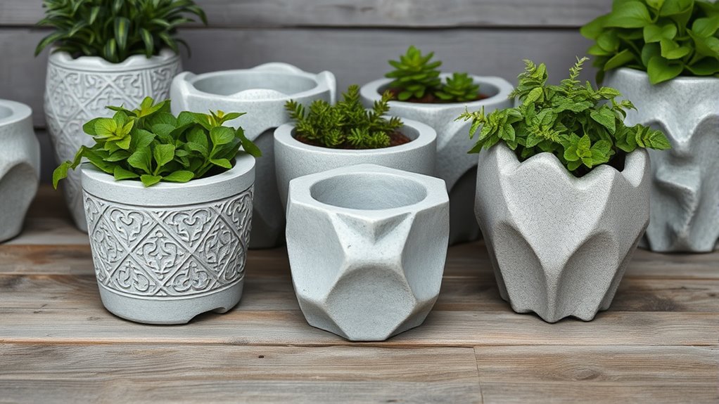 concrete planters eco friendly care