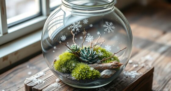 convert jar into snow globe