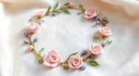 create a basic floral embroidery