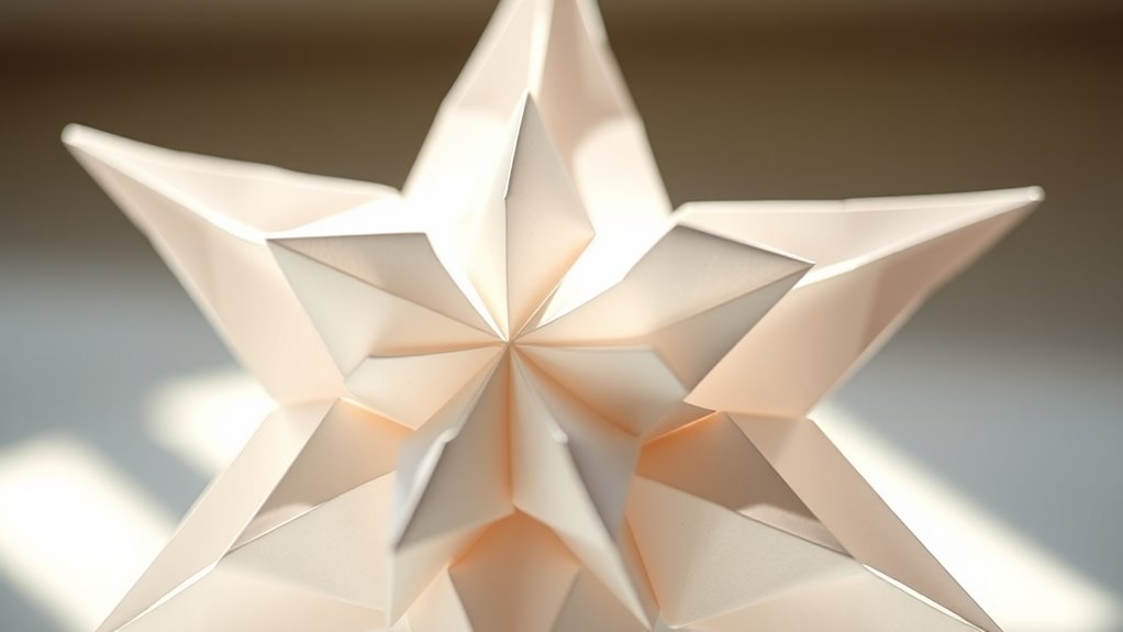 create a traditional paper star