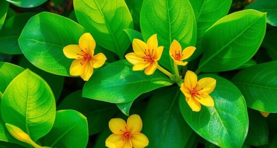 create botanical acrylic painting