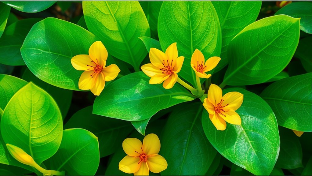 create botanical acrylic painting