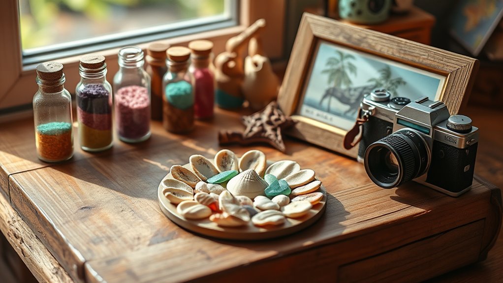 create personal travel keepsakes