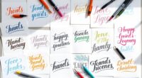 creative calligraphy and lettering ideas