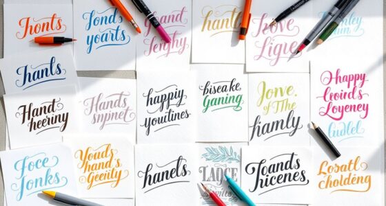 creative calligraphy and lettering ideas