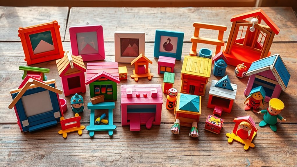 creative popsicle stick crafts