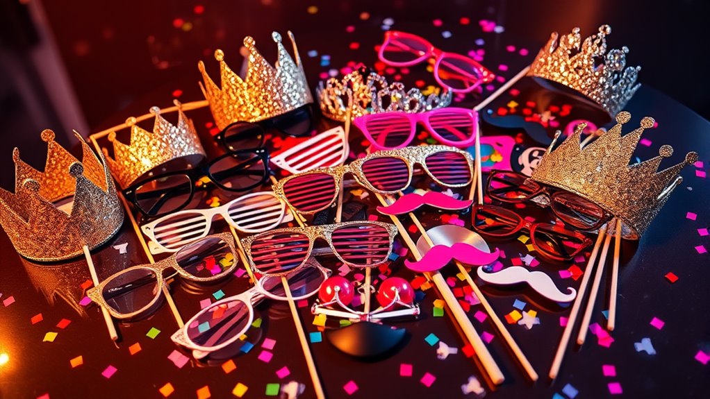 custom themed photo booth props