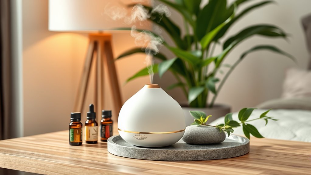 diffuser features for ambiance