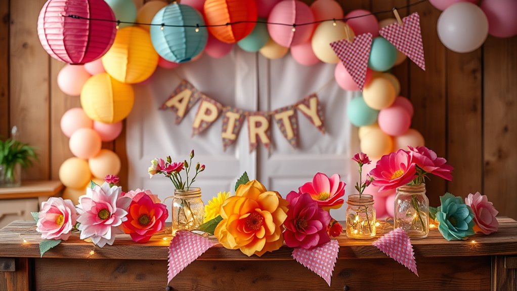 diy budget party decor