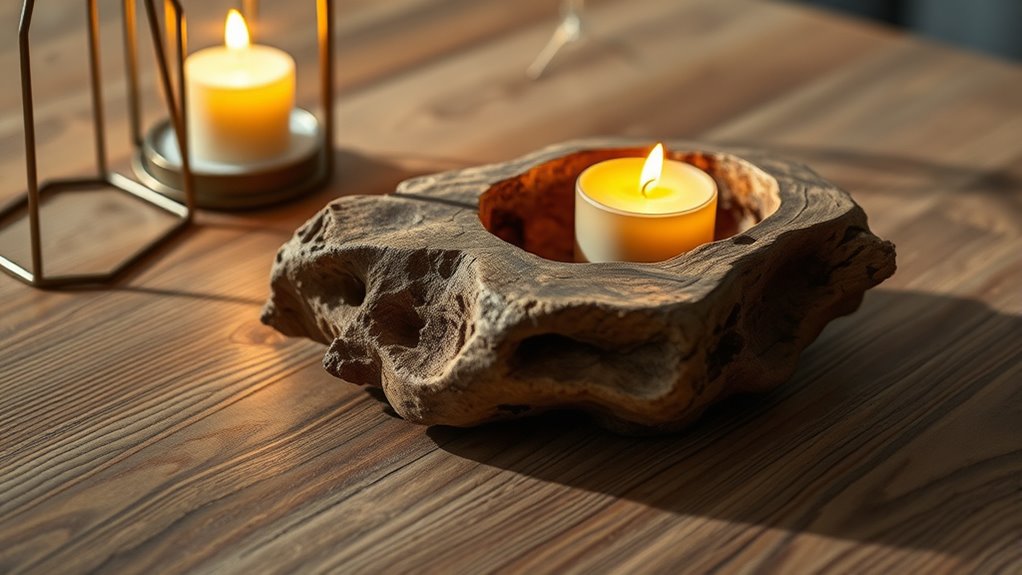 diy candle holder safety