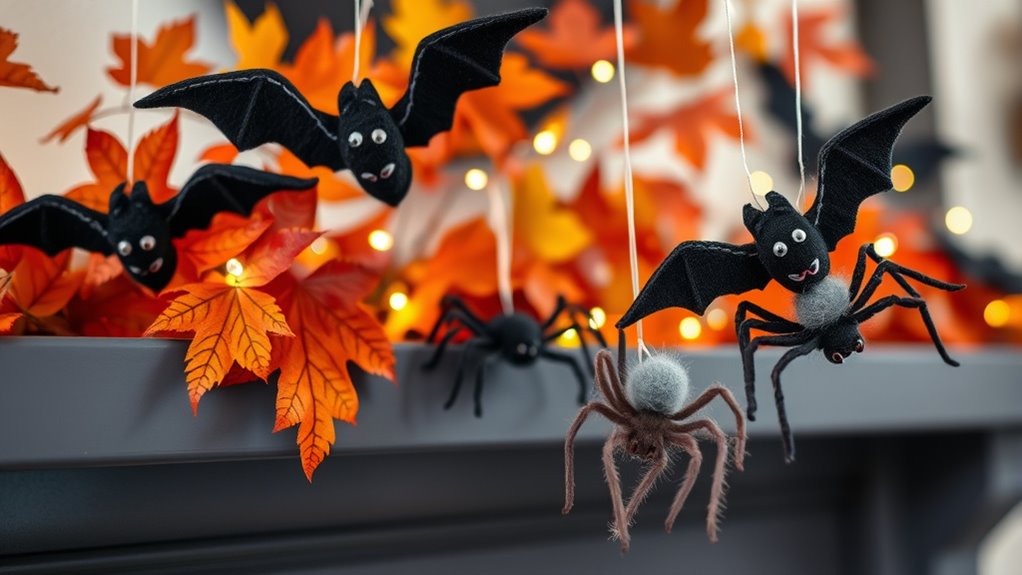diy felt halloween decorations