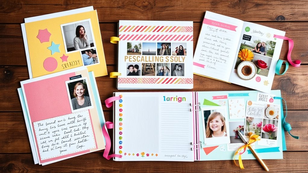 easy scrapbook design ideas