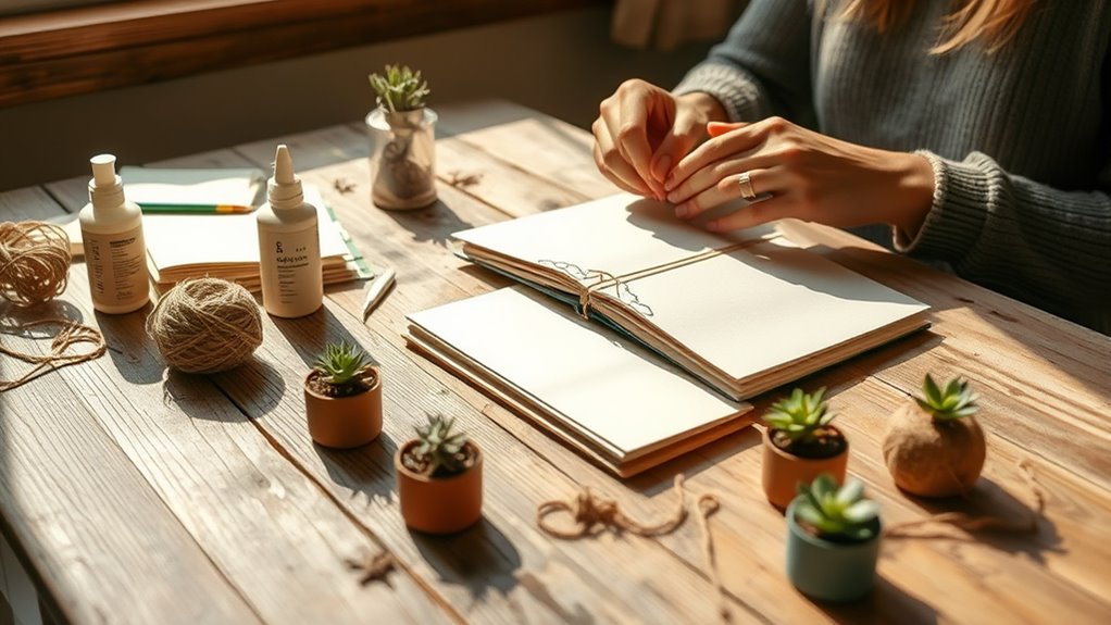 eco friendly crafting habits