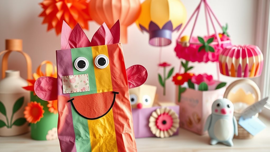 eco friendly paper bag crafts