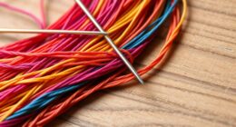 embroidery floss threading techniques
