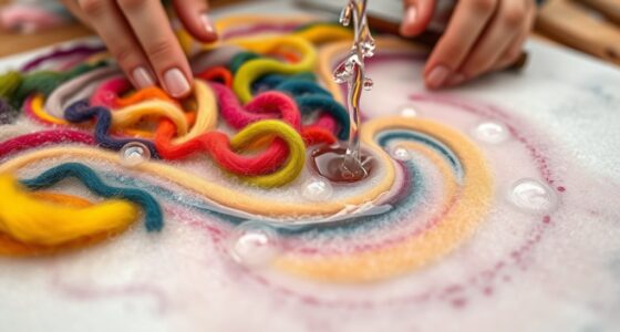 felted wool craft methods