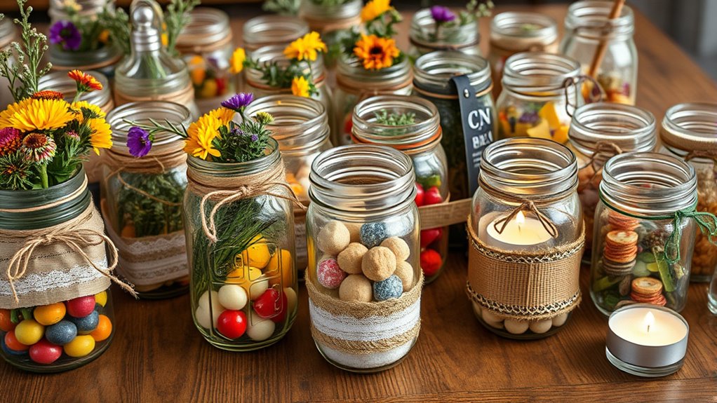 handmade mason jar gift ideas