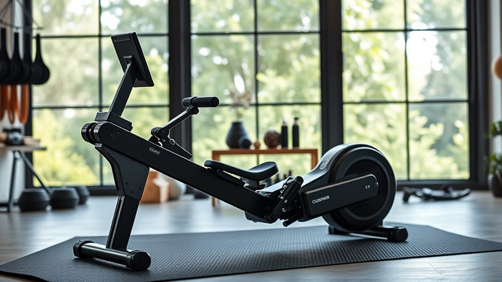home gym rowing machine considerations