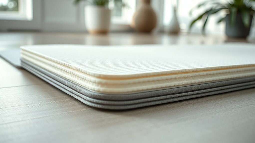 joint friendly yoga mat features