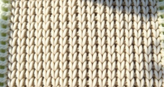 knit seed stitch dishcloth